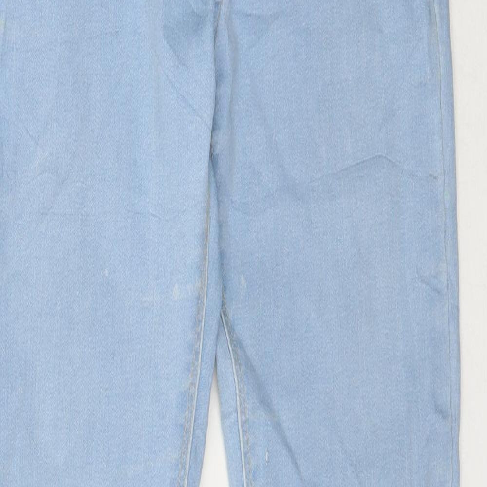 Bershka Womens Blue  Denim Skinny Jeans Size 6 L30 in