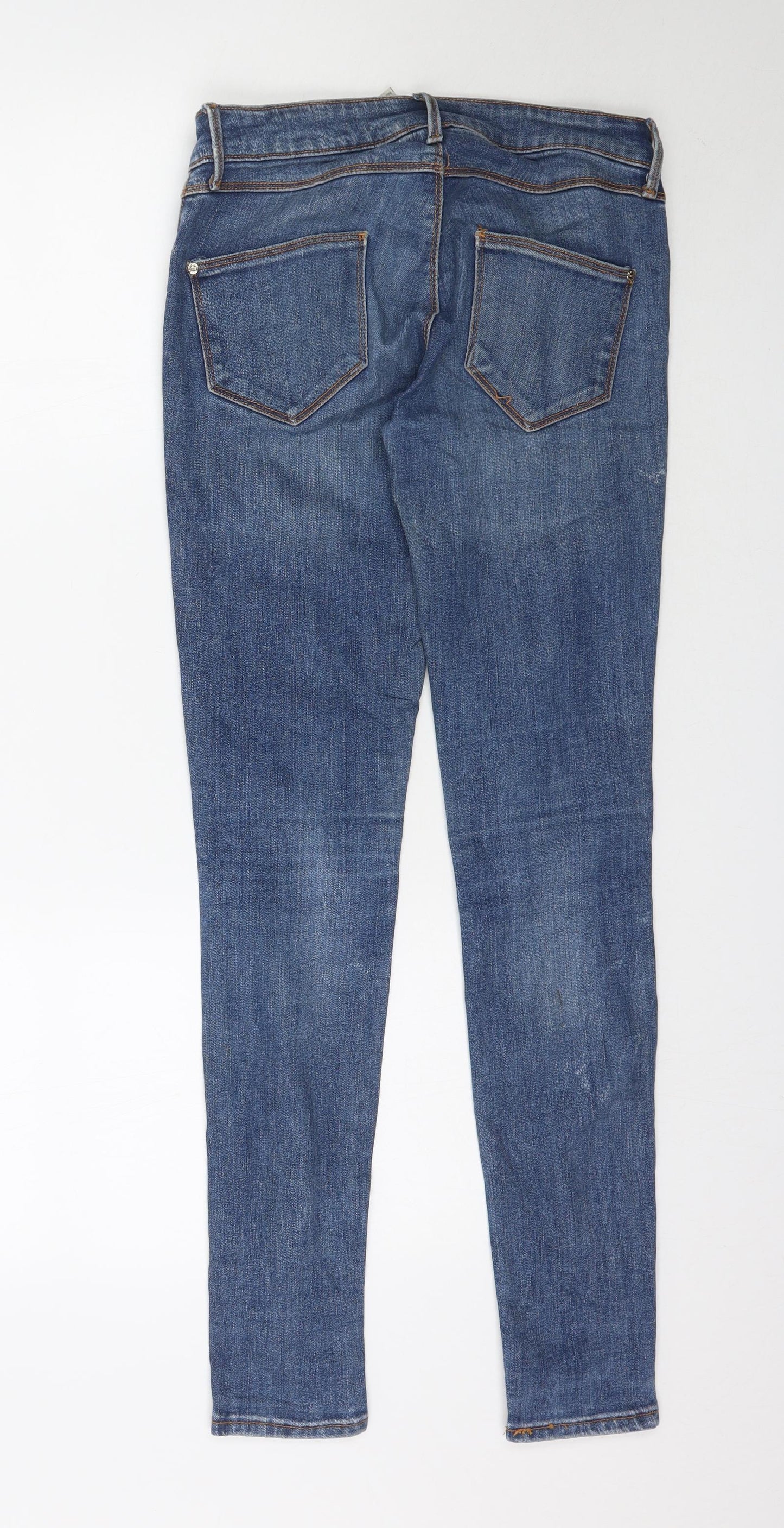 Olivia Womens Blue  Denim Skinny Jeans Size 4 L31 in