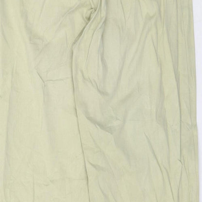 Bee Feel Womens Green   Trousers  Size L L28 in