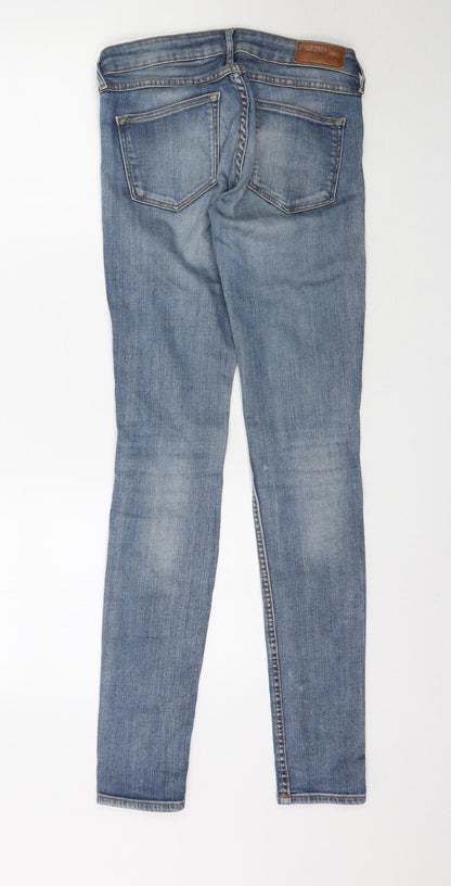 Womens UK Size 26 in H&M Regular Fit Skinny Blue Jeans