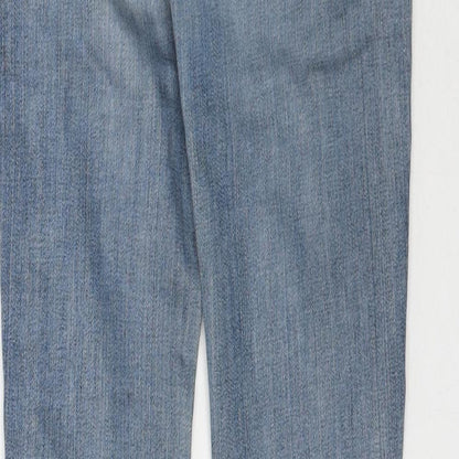 Womens UK Size 26 in H&M Regular Fit Skinny Blue Jeans