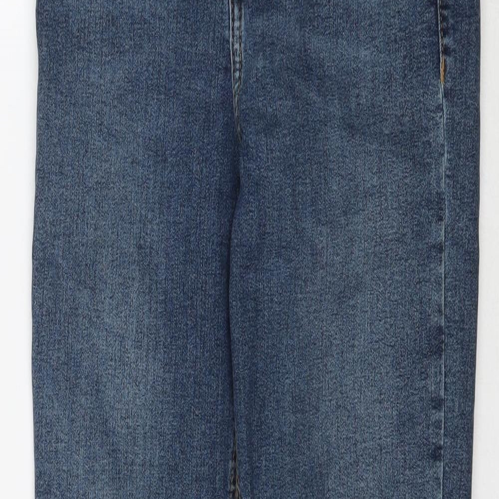 Topshop Womens Blue  Denim Skinny Jeans Size 28 in L30 in