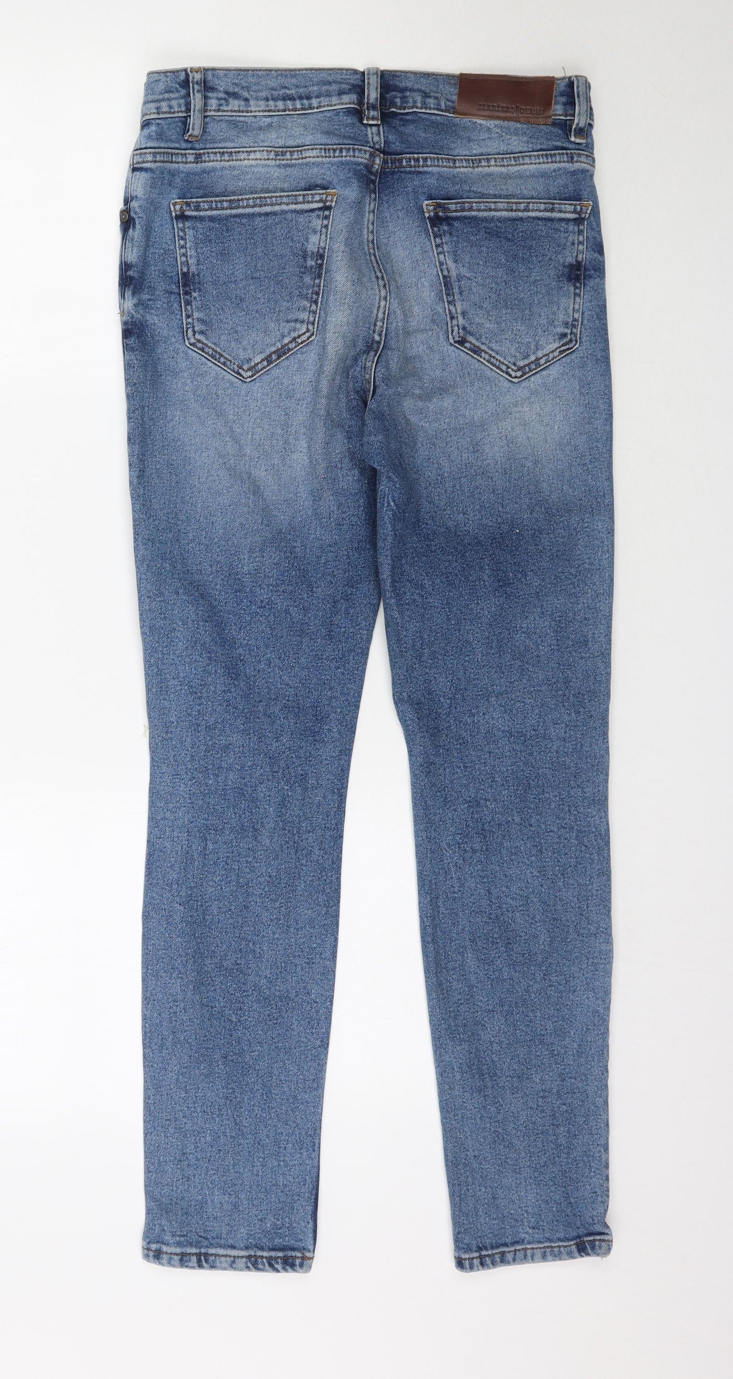 Maritas denim Womens Blue  Denim Skinny Jeans Size S L28 in