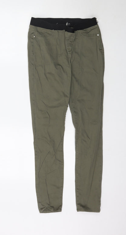 Womens UK Size 28 in Preworn Regular Fit Skinny Green Jeans