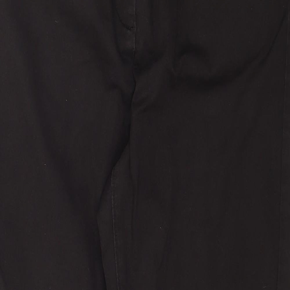 Womens UK Size 10 Marks and Spencer Regular Fit  Brown Trousers