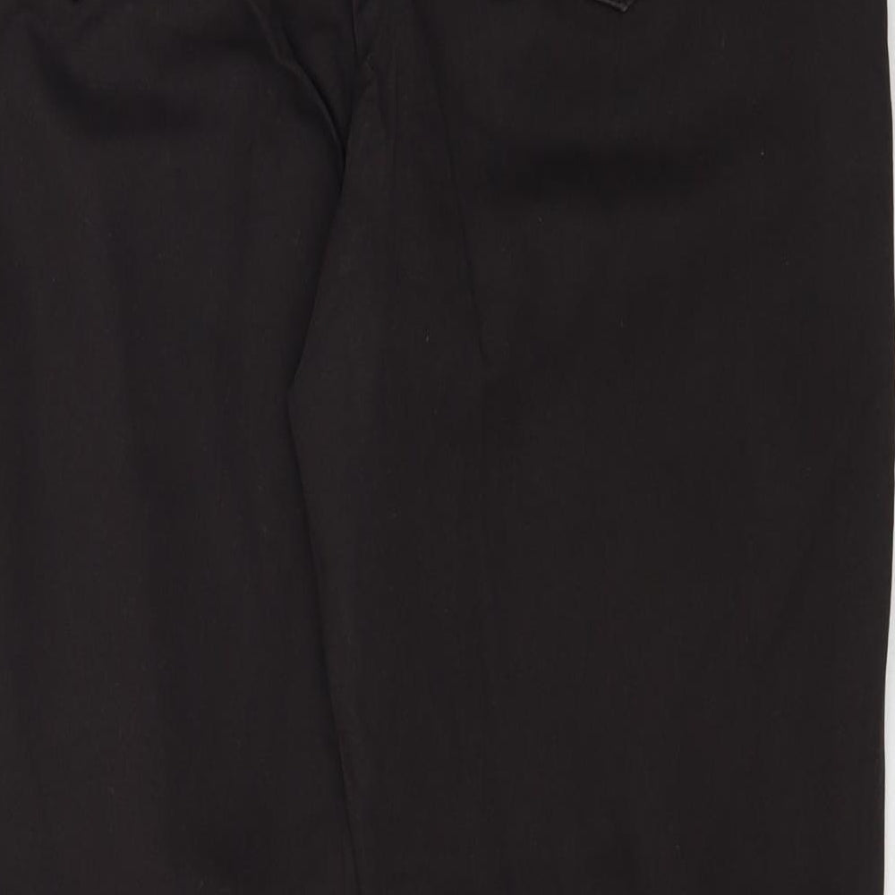 Womens UK Size 10 Marks and Spencer Regular Fit  Brown Trousers