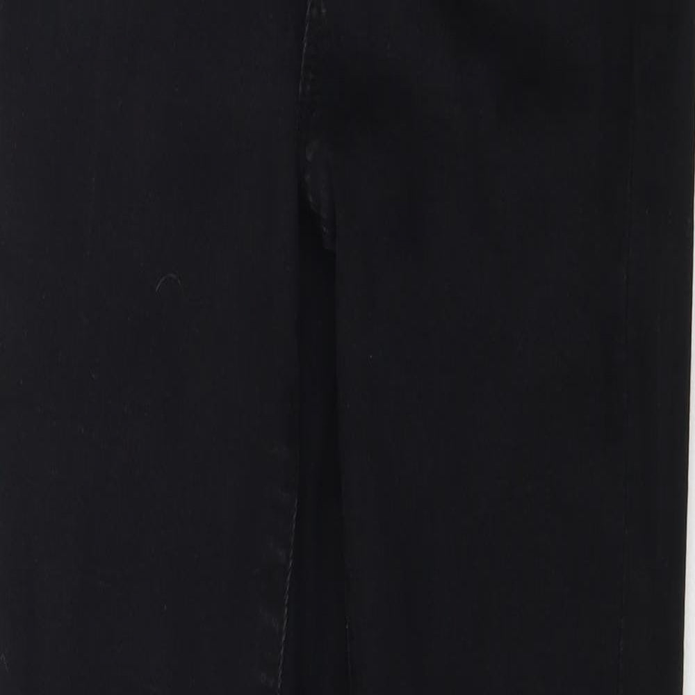 Denim Co. Womens Black  Denim Skinny Jeans Size 6 L27 in