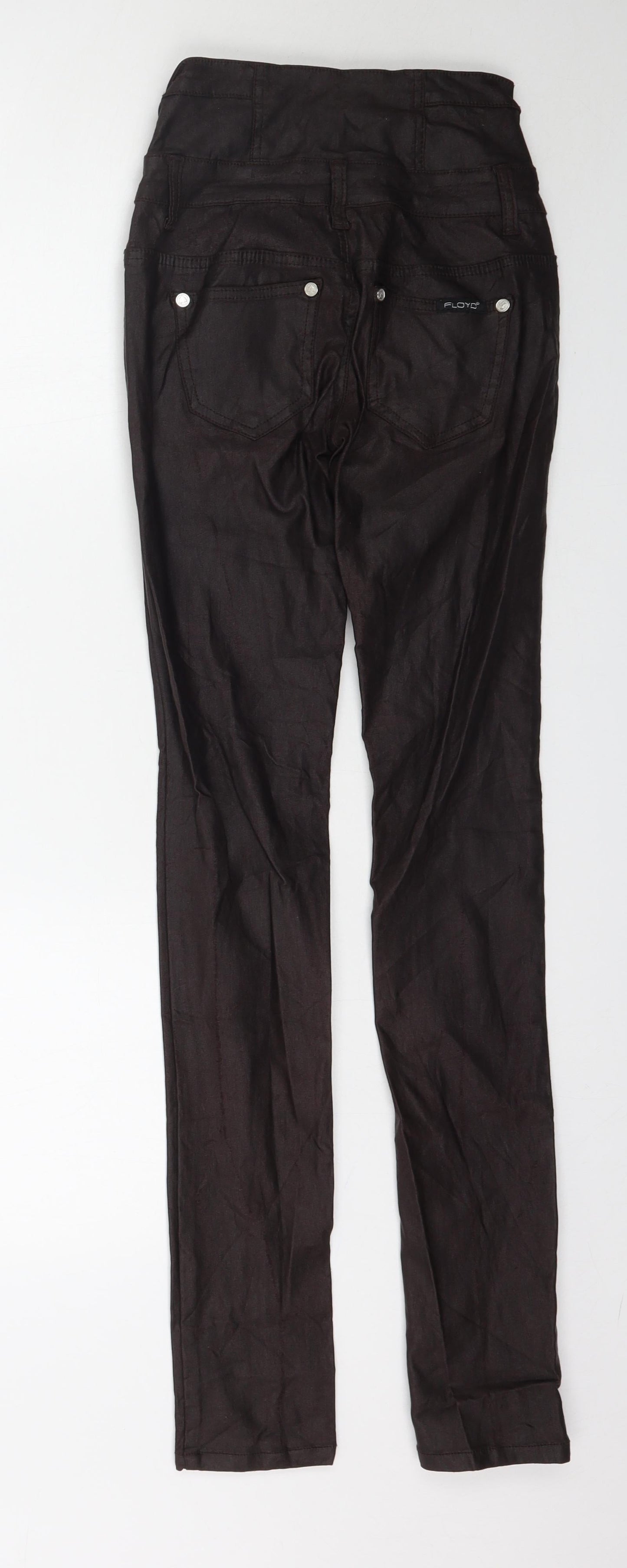 Floyd Womens Brown   Skinny Jeans Size 25 in L32 in - Faux Leather