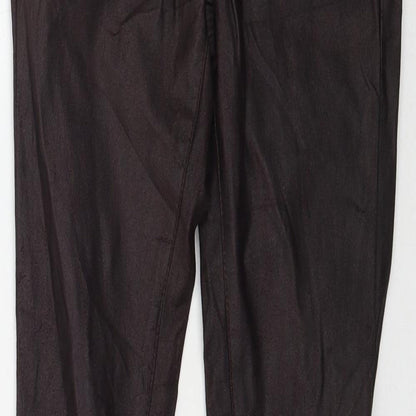 Floyd Womens Brown   Skinny Jeans Size 25 in L32 in - Faux Leather