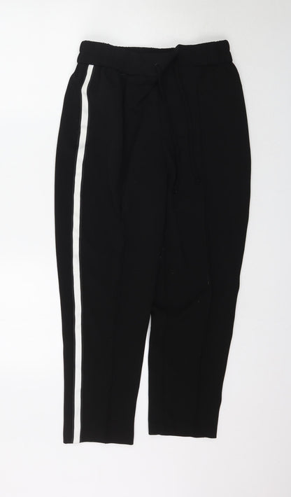 Womens UK Size 12 Papaya Regular Fit  Black Trousers