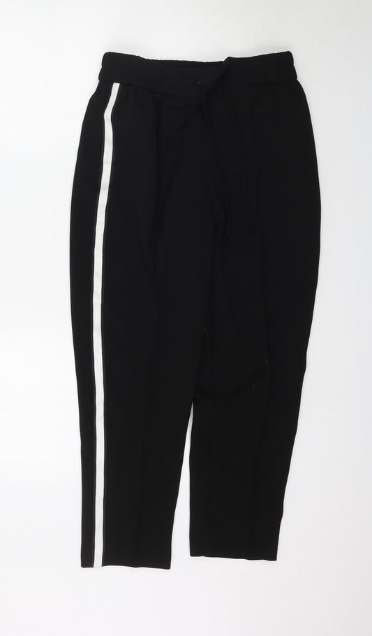 Womens UK Size 12 Papaya Regular Fit  Black Trousers