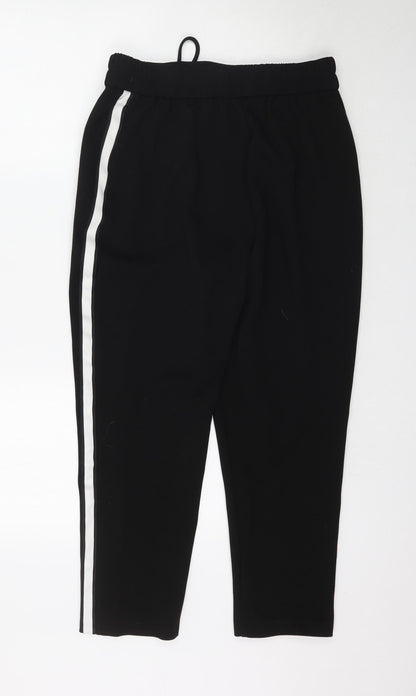Womens UK Size 12 Papaya Regular Fit  Black Trousers