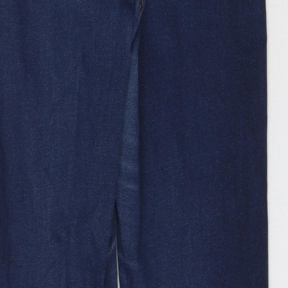 Denim Co. Womens Blue  Denim Skinny Jeans Size 10 L29 in