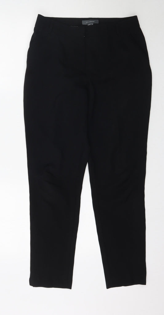 Womens UK Size 10 Atmosphere Regular Fit  Black Trousers