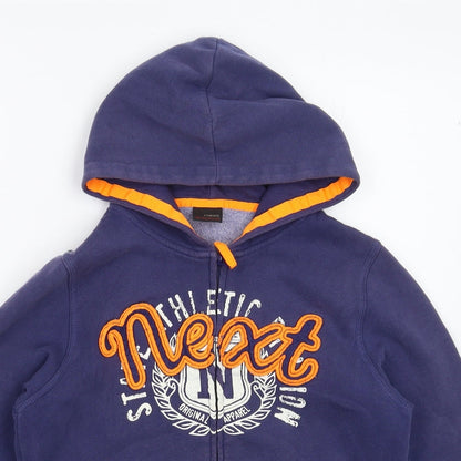 NEXT Boys Blue   Full Zip Hoodie Size 11 Years