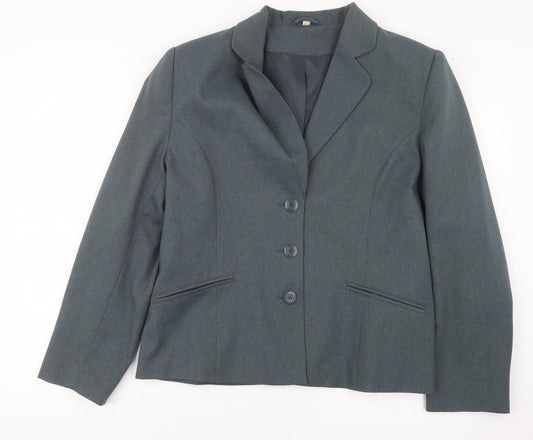 Womens UK Size 16 EWM Grey Jacket