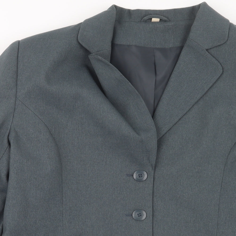 Womens UK Size 16 EWM Grey Jacket