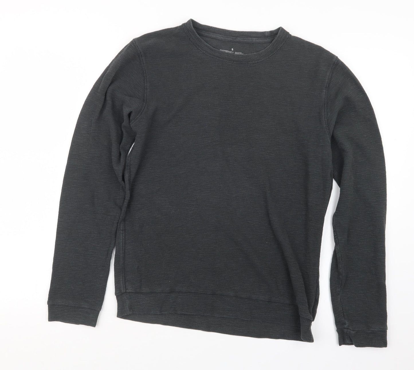 Preworn Mens Green  Knit Pullover Jumper Size S