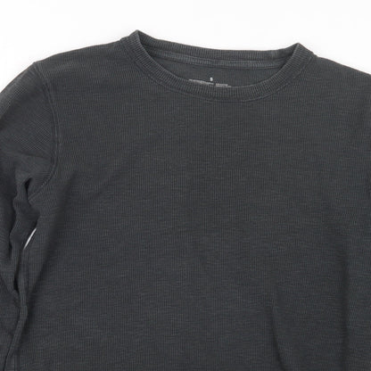 Preworn Mens Green  Knit Pullover Jumper Size S