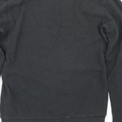 Preworn Mens Green  Knit Pullover Jumper Size S