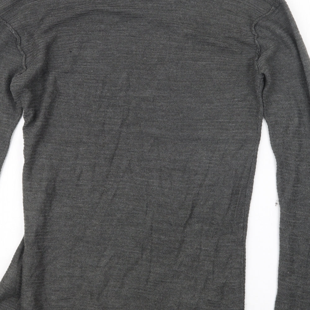 Womens UK Size XS H&M Grey Pullover Jumper