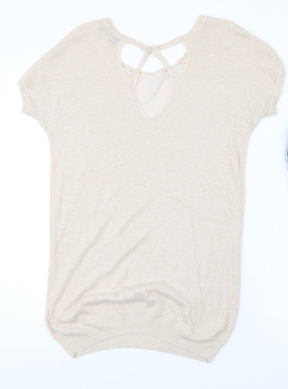 Womens UK Size 6 NEXT Pink Pullover Jumper
