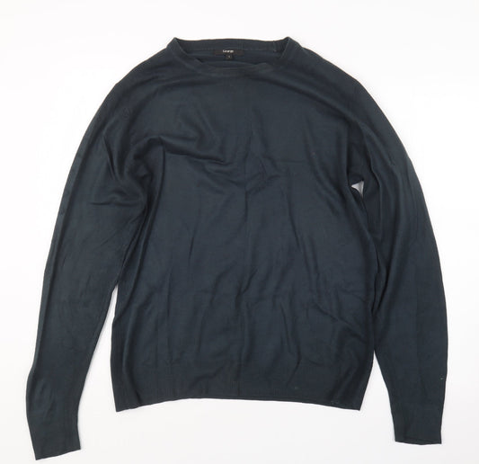 George Mens Blue  Knit Pullover Jumper Size S