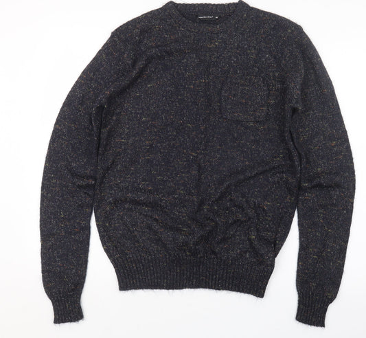 Cedar Wood State Mens Blue  Knit Pullover Jumper Size M