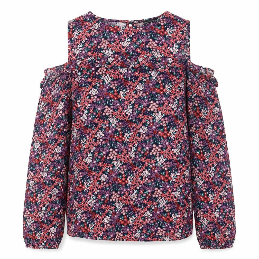Womens UK Size 8 Dorothy Perkins Purple Basic Blouse