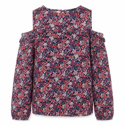 Womens UK Size 8 Dorothy Perkins Purple Basic Blouse