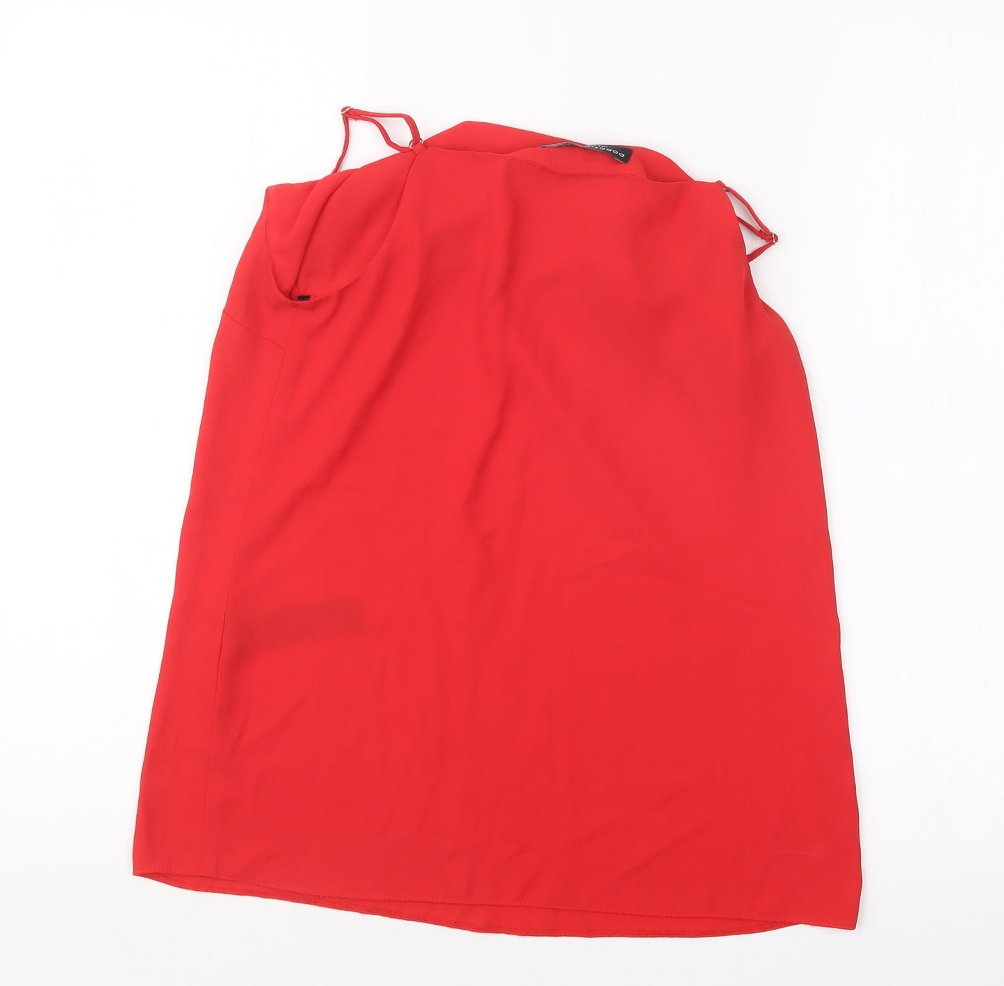 Womens UK Size 10 Dorothy Perkins Red Basic Blouse