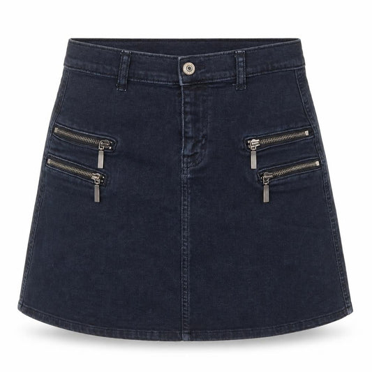 Womens UK Size S Mango Straight & Pencil Denim Skirt