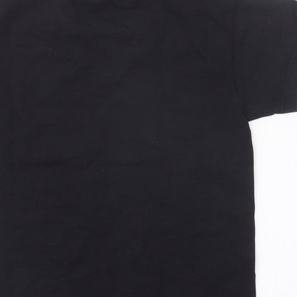 Fruit of the Loom Boys Black   Basic T-Shirt Size 5-6 Years