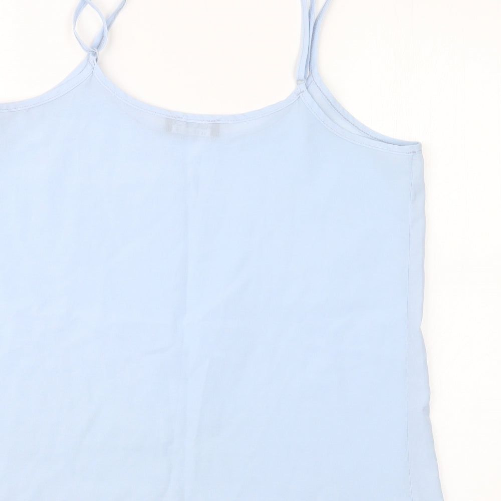 Womens UK Size 10 Select Blue Basic Blouse