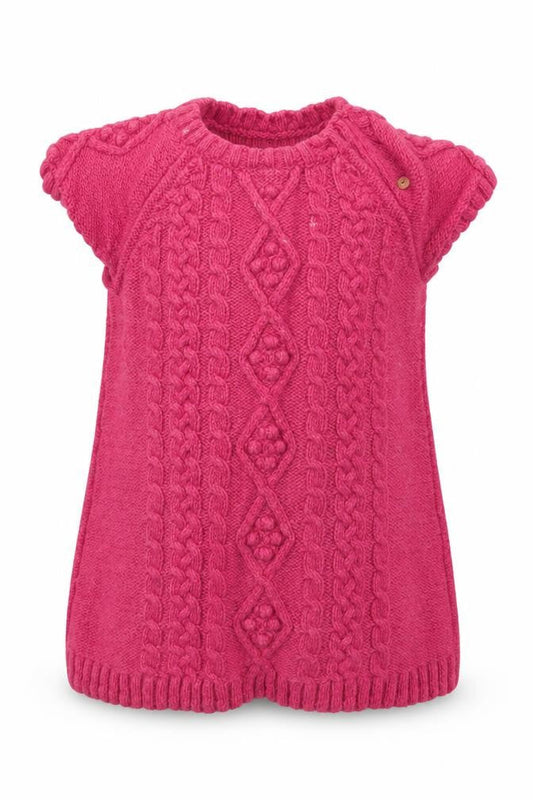 H&M Girls Pink  Knit Pullover Jumper Size 9-12 Months