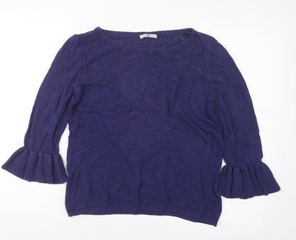 TU Womens Blue   Pullover Jumper Size 16