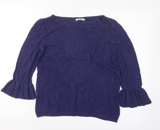 TU Womens Blue   Pullover Jumper Size 16
