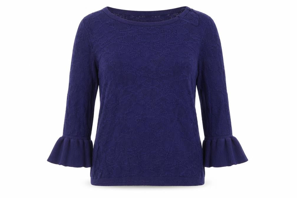 Womens UK Size 16 TU Blue Pullover Jumper