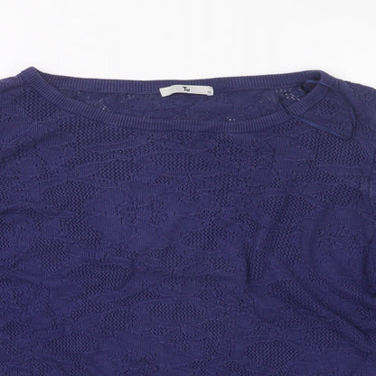 TU Womens Blue   Pullover Jumper Size 16