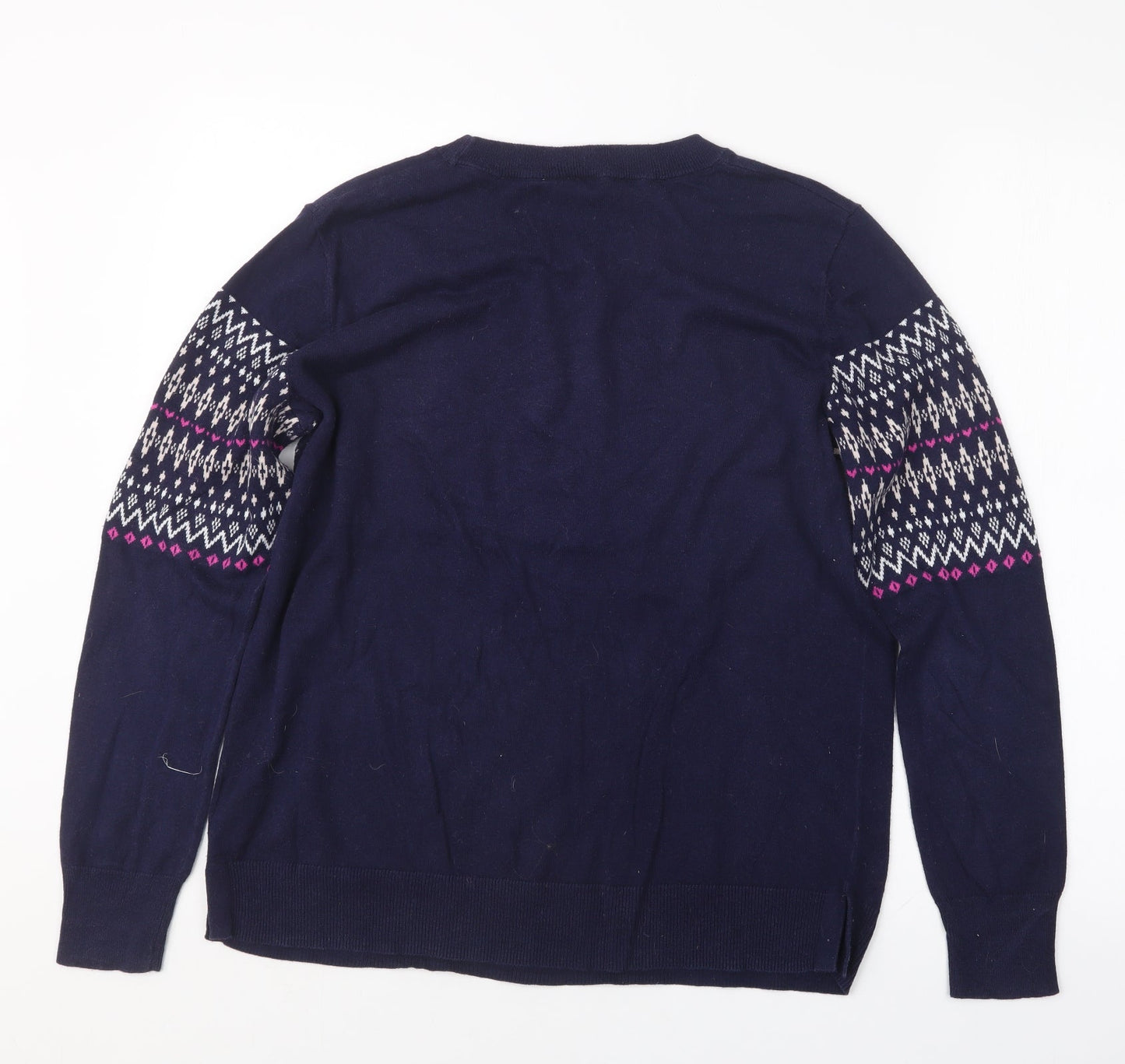 Womens UK Size M Gap Blue Pullover Jumper