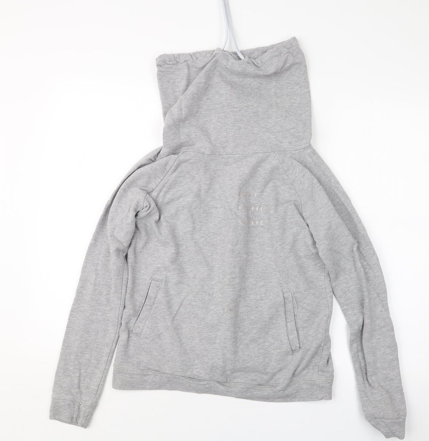 F&F Womens Grey Geometric  Top One Piece Size 10