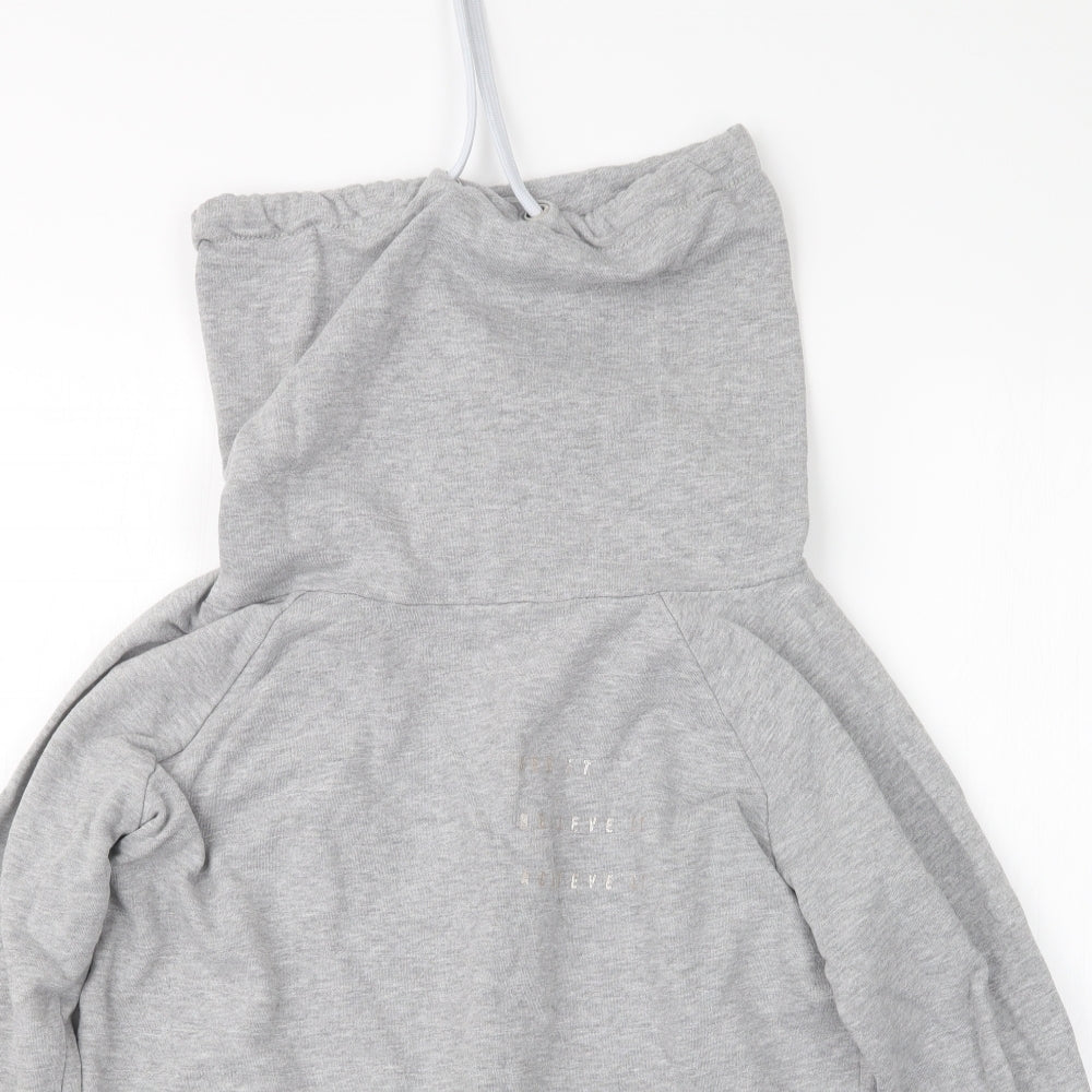 F&F Womens Grey Geometric  Top One Piece Size 10