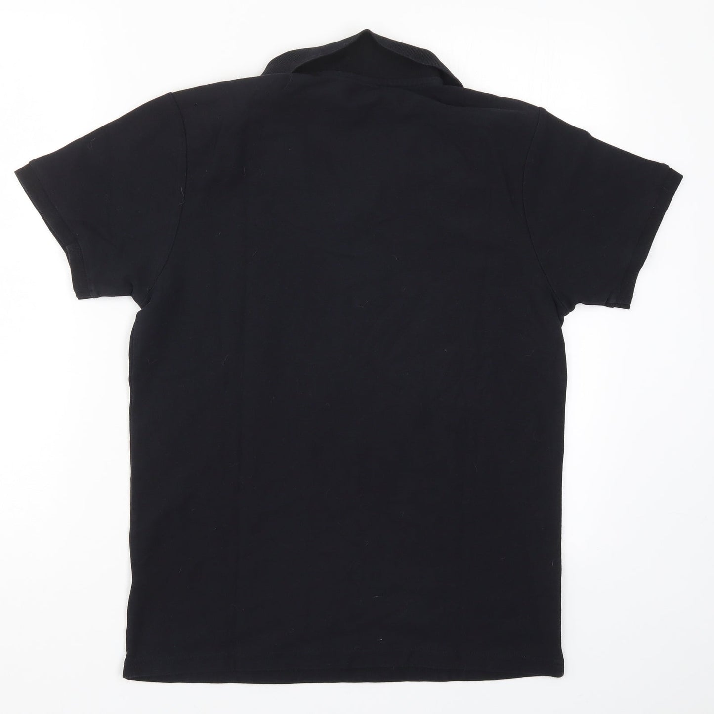 Jeff & Co Mens Black    Polo Size M