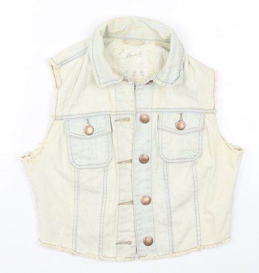 Denim Co Womens Blue  Denim Jacket  Size 10