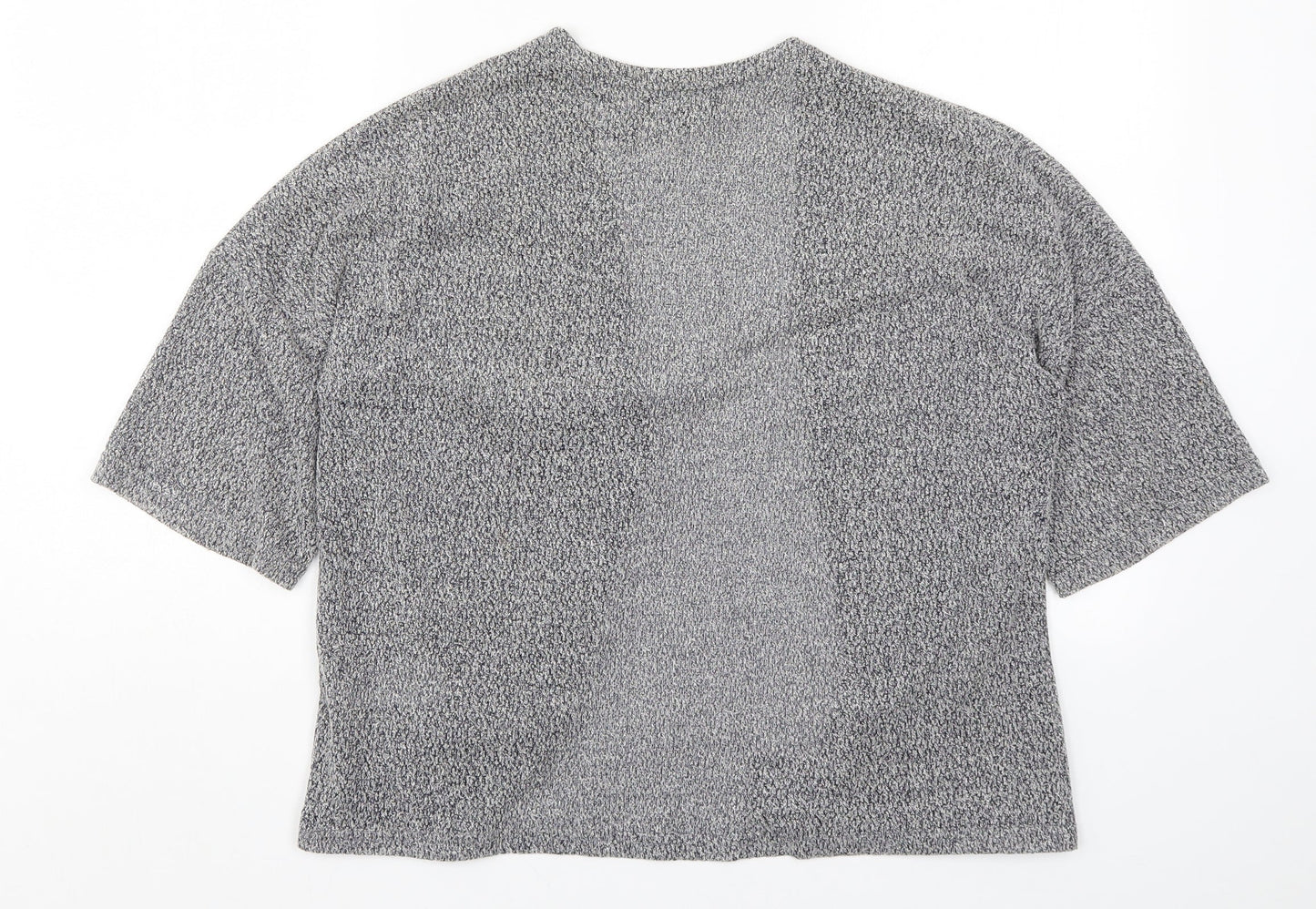 Womens UK Size 8 New Look Grey Cardigan Jumper