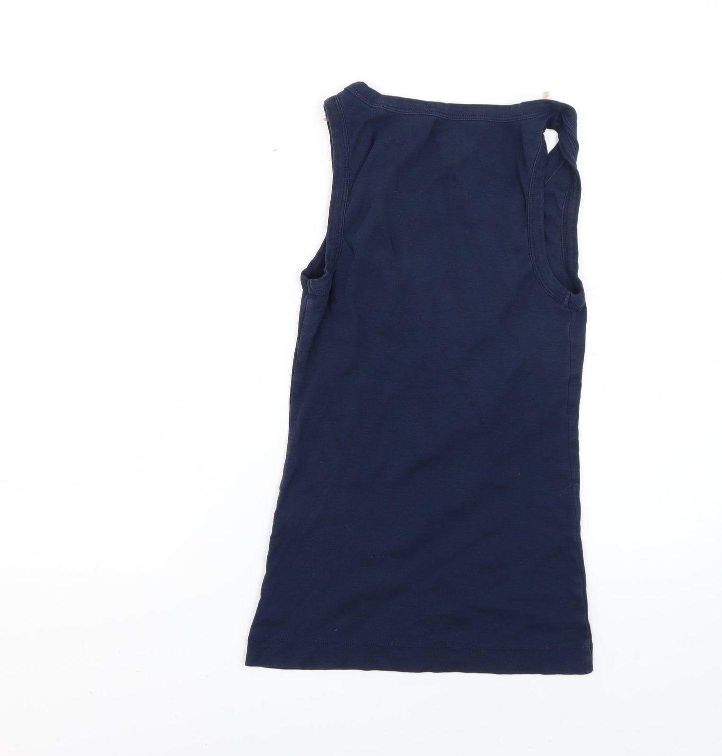 Womens UK Size 10 TU Blue Basic T-Shirt