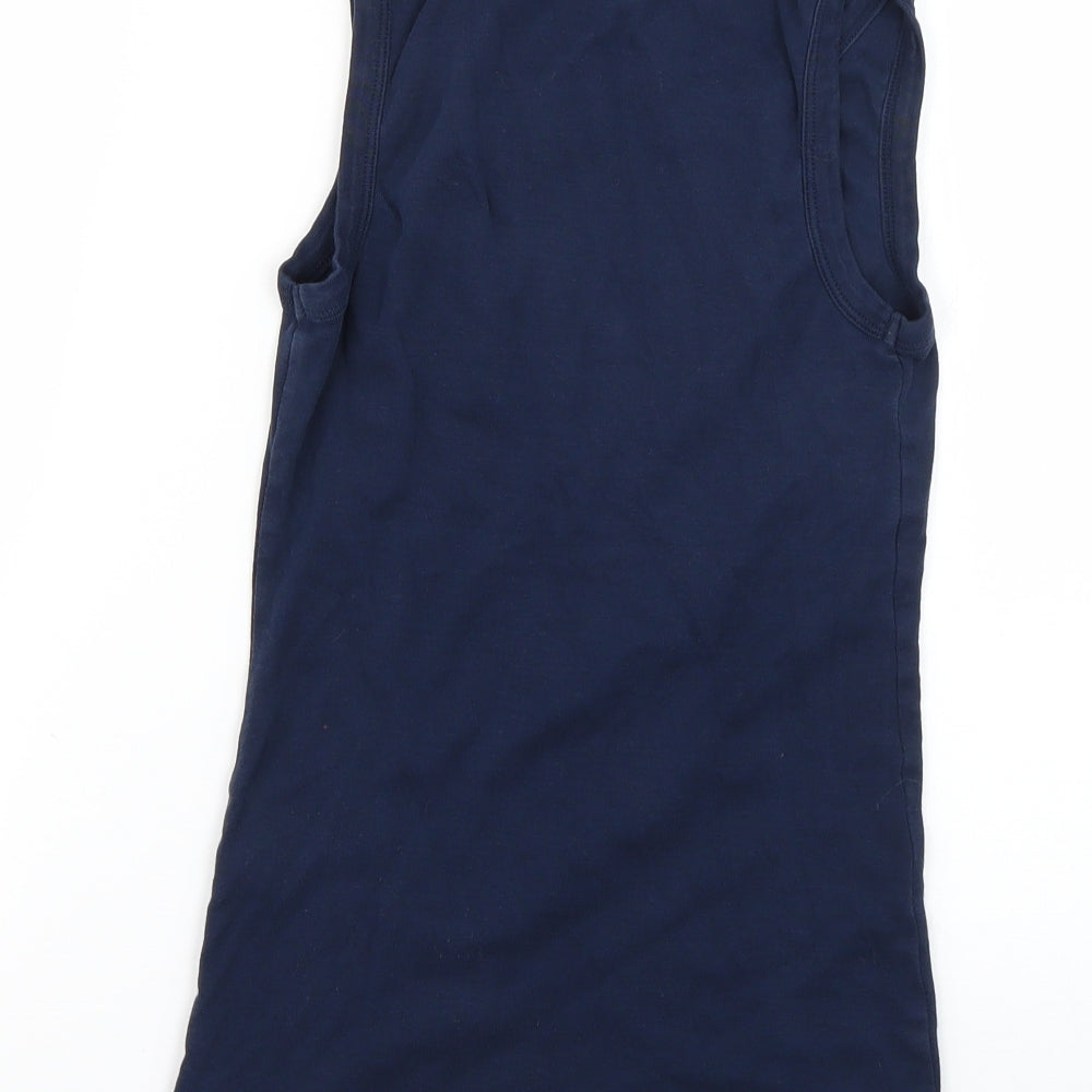 Womens UK Size 10 TU Blue Basic T-Shirt