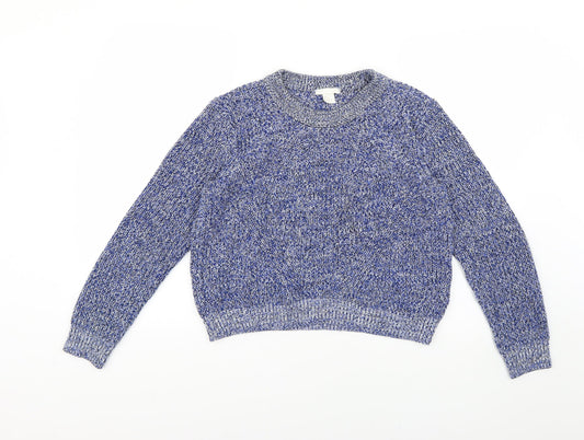 Womens UK Size M H&M Multicoloured Pullover Jumper