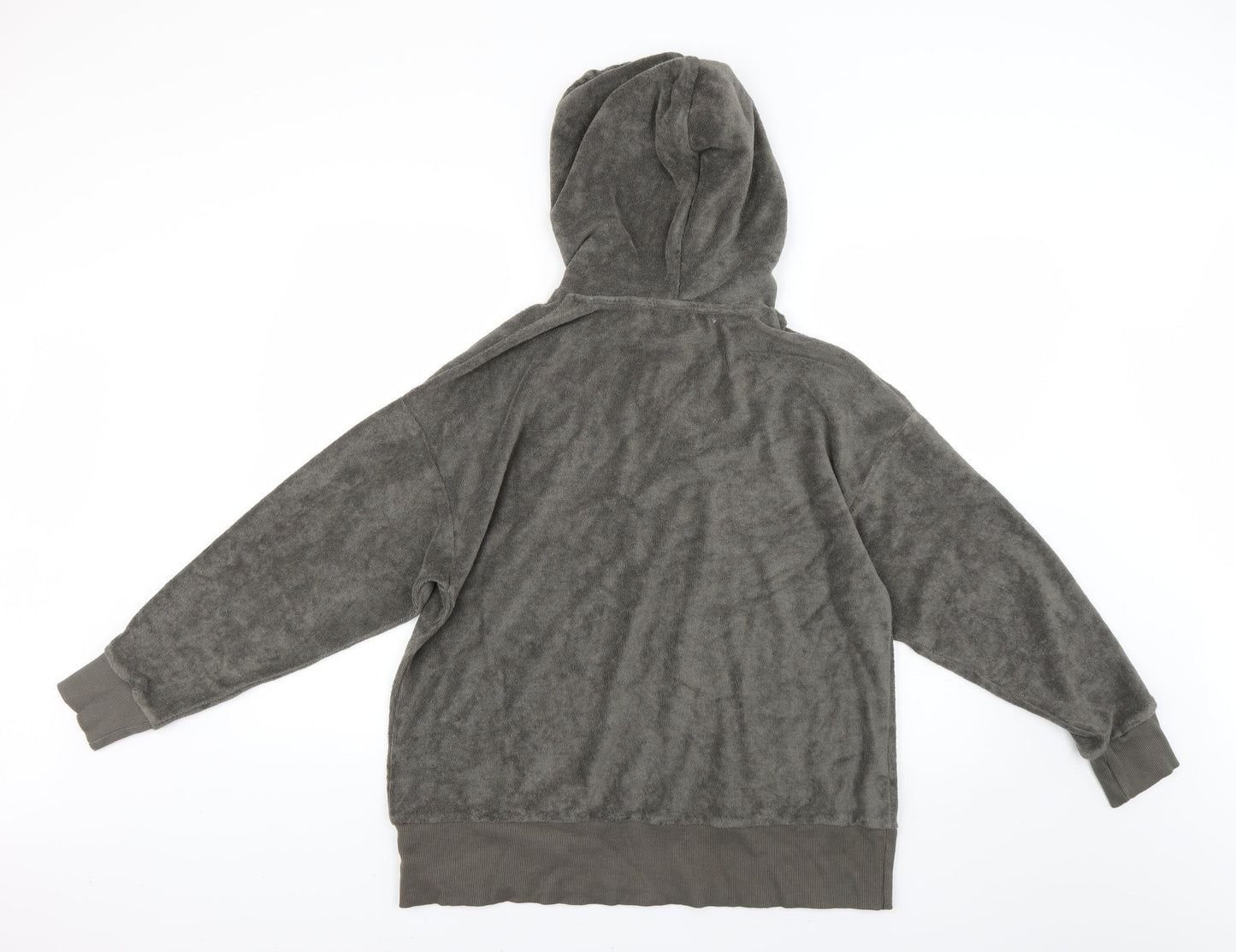 Womens UK Size 6 COLLUSION Grey Pullover Hoodie