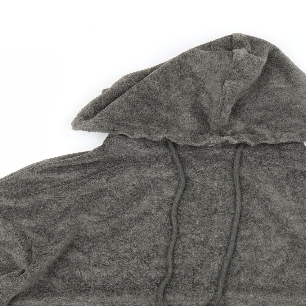 Womens UK Size 6 COLLUSION Grey Pullover Hoodie